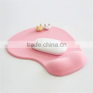 Wholesale Anti Skid Mouse Pad Cheap Computer Hardware Rubber Mouse Pad With Wrist Band thumbnail-1
