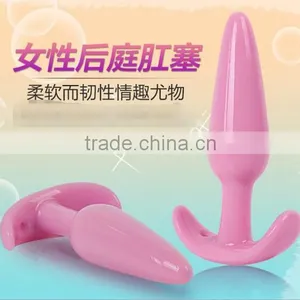 High Quality Handle Ring Hot Sale Anal Plug/vagina Silicone Massager Sex Toys, Hot Selling, Silicone thumbnail-6