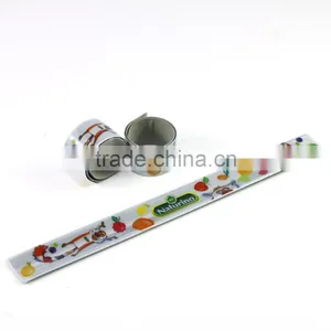 Colorful PVC Reflect Slap Bracelet China Factory Slap Band thumbnail-3