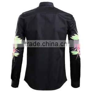 The European and American Fashion Leisure Long-sleeved Cotton Shirt thumbnail-4