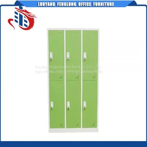 Vertical 6 Doors Small Compartment Steel Storage Lockers thumbnail-1