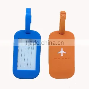 Custom Travelling PVC Babbage Tag Wholesale Promotion Gift Soft PVC Luggage Tag thumbnail-1