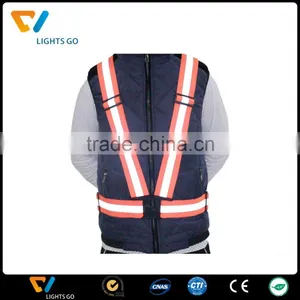 Best Quality Motorcycle Reflective Safety Vest thumbnail-1