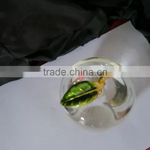 High Quality Quality Crystal Clear Colour Apple Model for Wedding Gift thumbnail-5