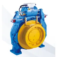 Gearless Traction Machine 3000kg Shaft Load , 2m/s WWTY5 thumbnail-1