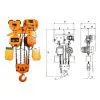 10T Electric Chain Hoist thumbnail-1