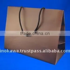 Luxury Shopping Paper Bag STOCKLOT LOW PRICE ---HG-CHARCOAL 150--- Wholesale thumbnail-1