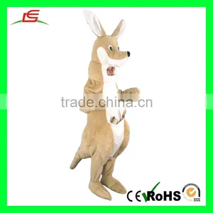 E023 Cute Adult Kangaroo Mascot Costume thumbnail-1