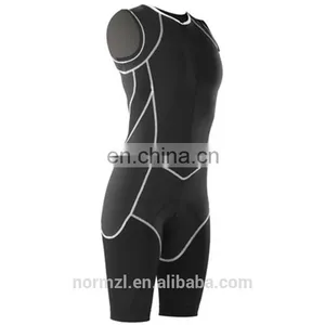 Highly Breathable and High Quality Short Sleeve Triathlon Wear for Bike thumbnail-3