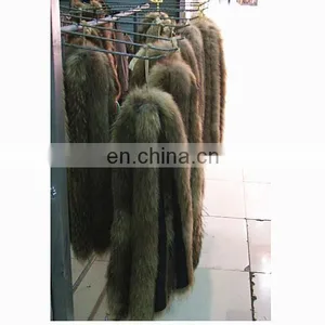 Natural Raccoon Fur Strips thumbnail-6