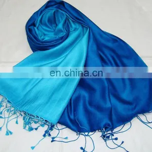 Omrey 100% Pure Silk Shawls in Satin Weave thumbnail-2