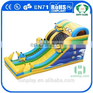 HI Top Quality China Wholesale Kids Slide Commercial Grade Inflatable Slide thumbnail-1