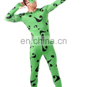 Green Spandex Morph Suits Full Body Cosplay Costume thumbnail-4