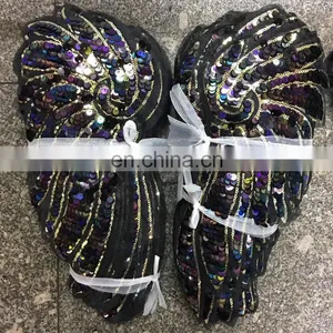 DT-1708 New Style Angle Wing Sequined Patches thumbnail-2