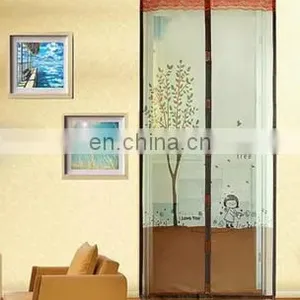 Hands-Free Mesh Screen Door Magnetic Anti Mosquito Bug Doors Curtain For Family thumbnail-6