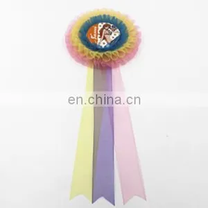 Custom Handmade One Piece NAMI Snow Yarn Ribbon Rosette Flower thumbnail-1