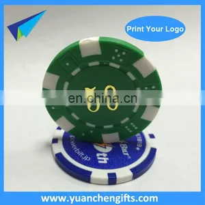 2016 Popular Poker Chip Golf Ball Markers / Casino Chip for Wholesale thumbnail-1