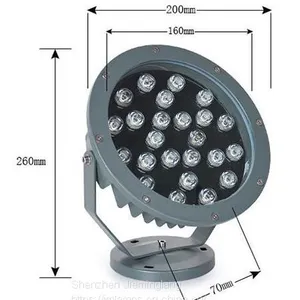 Jieminglang International Chip Bridgelux JML-SL-C24W LED Outdoor Lighting 24W thumbnail-2
