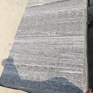 Grey Landscape Granite,Negro Santiago Granite,G302 ,Dark Grey Waves Veins Granite,grey Granite Wall Pavings thumbnail-1