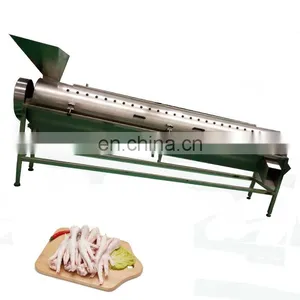 Big Capacity Automatic Chicken Feet Yellow Skin Peeling Machine Price thumbnail-5