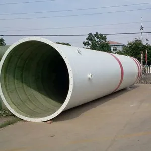 Sewage Manure Treatment Industrial Water Purifier System Round Fiberglass Tanks thumbnail-3