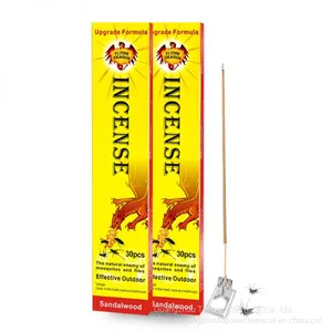 OEM Accepted Long Mosquito Repelling Good Fragrance Sandalwood Safe Incense Sticks thumbnail-4