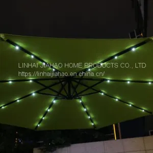 300-8 Banana Umbrella With LED Light thumbnail-5