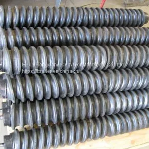 Rubber Spiral Return Roller Idler Rodillos thumbnail-1