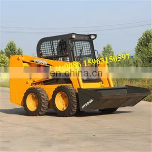 Utility Chinese Hysoon Skid Steer Loader 700kg thumbnail-1