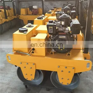 CE Mini Tandem Pedestrian Road Rollers for Soil Compaction and Asphalt Patching for Sale thumbnail-3