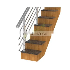 New Product Pipe Balustrade Railing Stainless Steel Handrail Design Stair Railing thumbnail-6