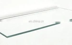 Flat Polished Edge Tempered Wall Mounted Bathroom Glass Shelf thumbnail-5