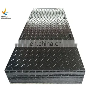 Non-slip HDPE Ground Protection Plastic Floor Mats for Large Vehicles thumbnail-1