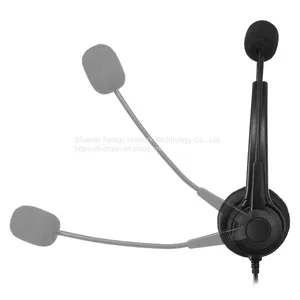 Hotrain FH12 USB Single Side Customer Service Center Noise Reduction Headset thumbnail-3