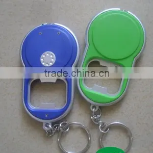 Custom Key Chain Logo Printing,popular Mini Plastic Led Key Ring thumbnail-2