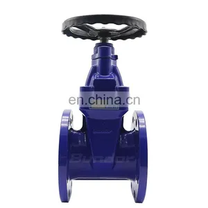 Bundor Ductile Iron China Valve Non Rising Stem 3-8 Inch Resilient Wedge 10k 3 Inch Gate Valve Price thumbnail-1