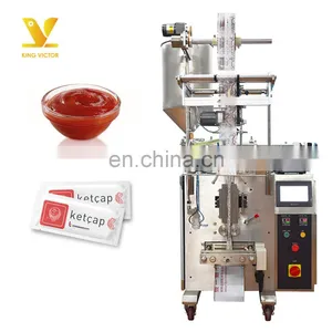 KV Full Automatic Small Sachet Liquid Packing Machine for Honey Ketchup Sauce Jam thumbnail-1