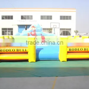 Best Selling Inflatable Bounce Round Cheap Bounce Houses Painting Platform thumbnail-1
