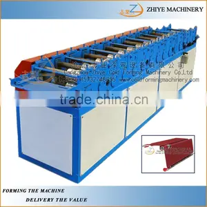 Colored Steel Roller Shuttering Door Roll Forming Machine/rolling Slats Cold Making Line thumbnail-2