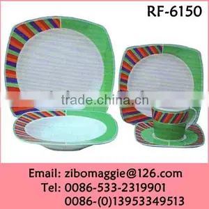 Express Personalized Porcelain Sqaure Tableware for Bulk Dinnerware thumbnail-1