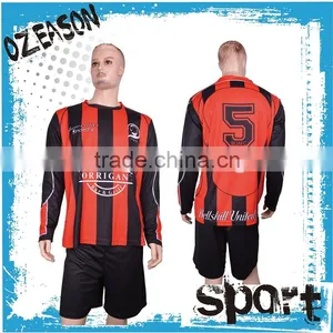 Yellow and Black Football Jersey,football Jersey Custom Design thumbnail-5