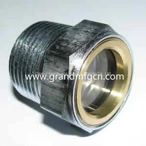 Gaskets Threaded Oil Sight Glass Pump Speed Reducer Carbon Steel Oil Sight Glass thumbnail-4