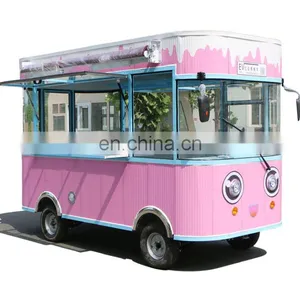Electric Tricycle Three Wheels Vending Snack Food Cart Mobile Breakfast Snack Food Truck Trailer 3 Wheels thumbnail-5