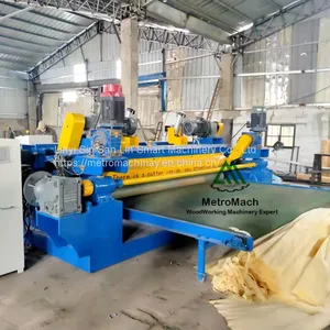 4FT High Speed Plywood Core Veneer Rotary Spindleless Peeling Machine for Hard Wood thumbnail-3
