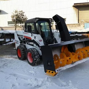 Bobcat Skid Steer Snow Blower Skid Loader Snow Thrower Attachments Made in China thumbnail-1