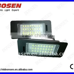CE Certificate AUDI Q5 LED License Plate Lamp thumbnail-1