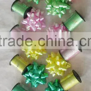 2016 New Design High Quality Gift Decorative Set/ Star Bows and Matte Metallic Curly Ribbons thumbnail-3