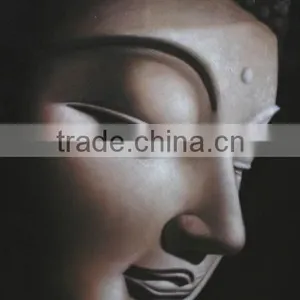 NEW Impression Buddha Handmade Oil Painting on Canvas Home Decor thumbnail-1