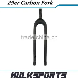 High Quality Mtb Bicycle Front Fork Matt Carbon Mountain Bike Fork 3k/ud 29er Carbon Fork thumbnail-2