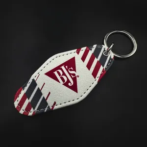 Motel Key Chain With Digital Print thumbnail-1